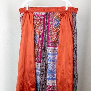 ✨ DIMP Patchwork Maxi Skirt – M